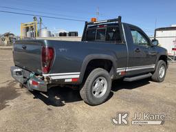 (South Beloit, IL) 2006 Chevrolet Colorado 4x4 Pickup Truck Starts, Runs, Moves, Service 4WD Light,