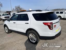 (South Beloit, IL) 2015 Ford Explorer 4x4 4-Door Sport Utility Vehicle Runs & Moves)  (Jump To Start