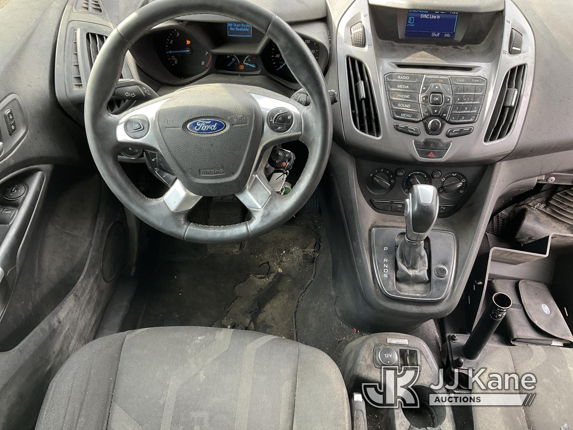 (South Beloit, IL) 2014 Ford Transit Connect Cargo Van Runs, Hard To Move When Warm-No Reverse-Trans