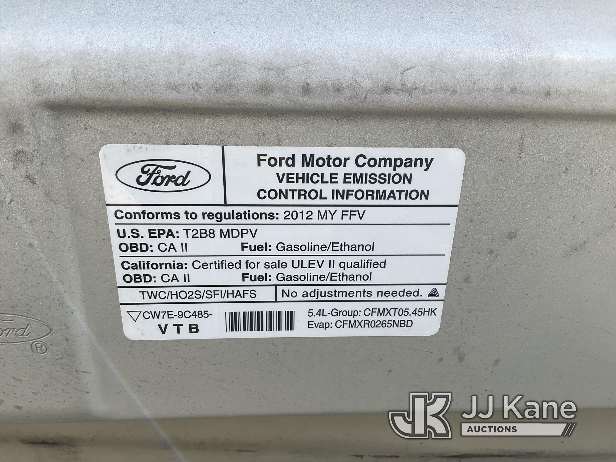 (South Beloit, IL) 2012 Ford E250 Cargo Van Runs & Moves