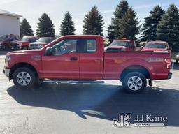 (Maple Lake, MN) 2018 Ford F150 4x4 Extended-Cab Pickup Truck Runs And Moves. Check Engine Light On.