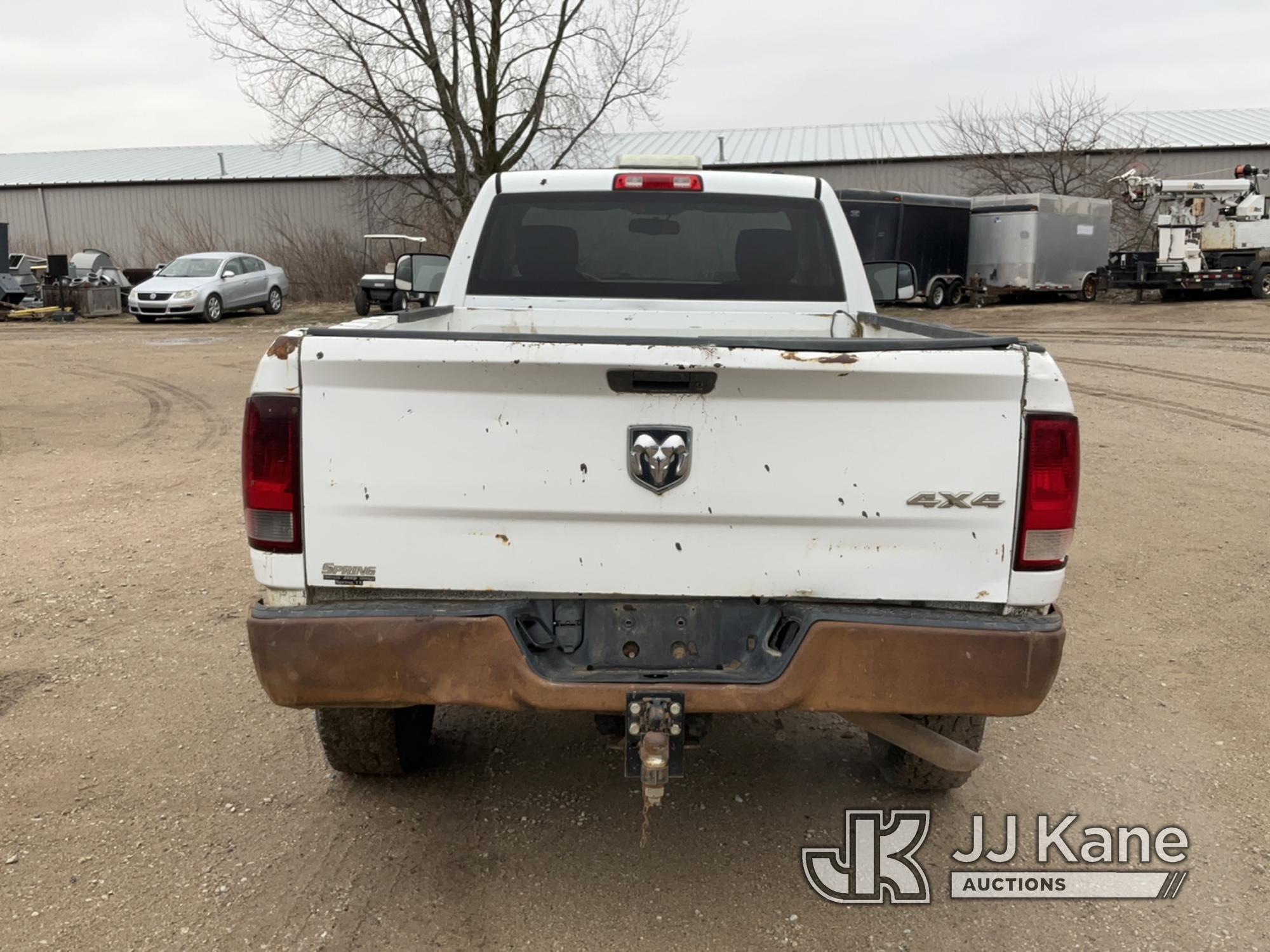 (Des Moines, IA) 2012 RAM 2500 4x4 Run & Moves) (engine knock, rough idle, check engine light