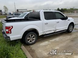 (Midlothian, TX) 2019 Ford F150 Crew-Cab Pickup Truck Jump to Start, Runs, Moves) (Body Damage