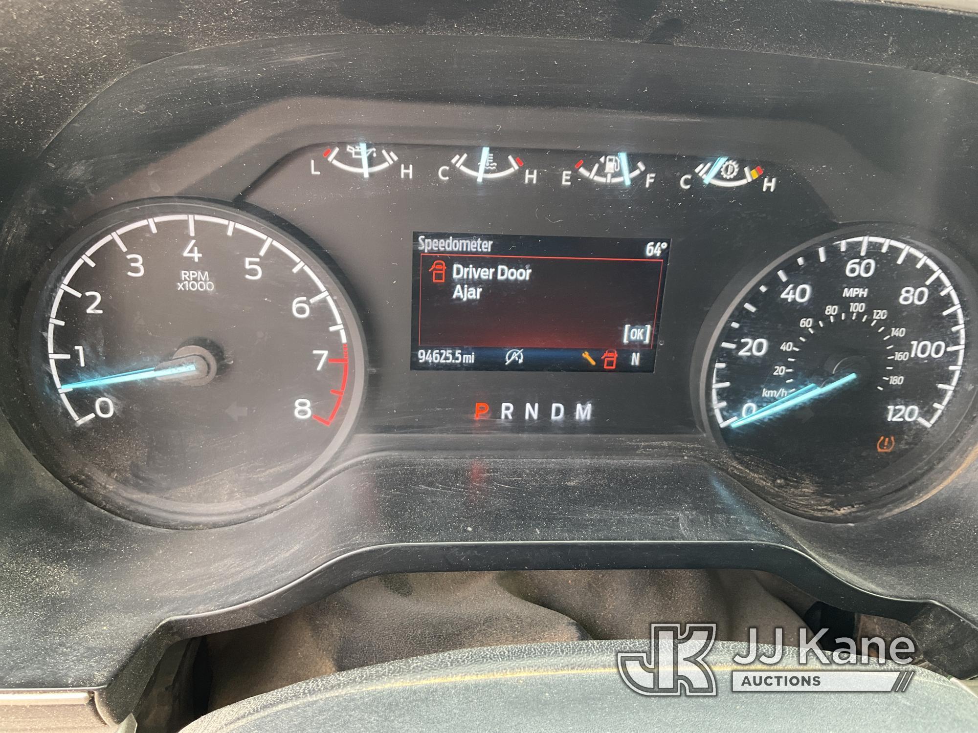 (Odessa, TX) 2021 Ford F150 4x4 Crew-Cab Pickup Truck Runs & Moves, 4WD System Needs Service, Tailga