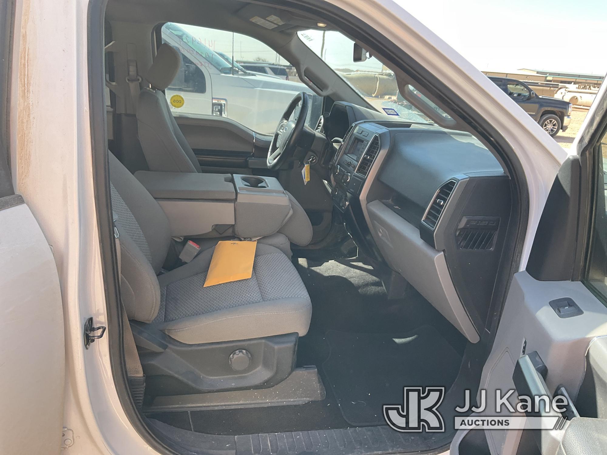 (Midland, TX) 2018 Ford F150 4x4 Crew-Cab Pickup Truck Runs & Drives) (Check Engine Light Active, Ha