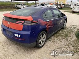 (San Antonio, TX) 2012 Chevrolet Volt Vehicle Does Not Start or Run, Missing Engine Components, Sold