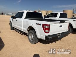 (Midland, TX) 2021 Ford F150 4x4 Extended-Cab Pickup Truck Starts, Runs and Moves) ( Per Seller, Fra