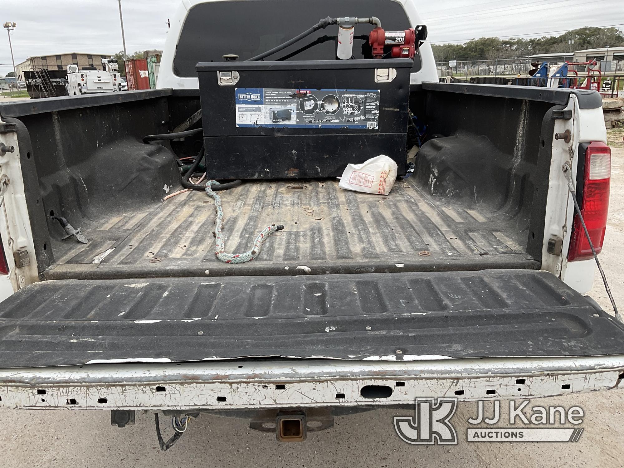 (Alvin, TX) 2012 Ford F250 4x4 Crew-Cab Pickup Truck Runs & Moves)  (Check Engine Light Is On, Minor