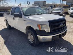 (San Antonio, TX) 2014 Ford F150 4x4 Extended-Cab Pickup Truck Runs & Moves) (Minor Body Damage Near