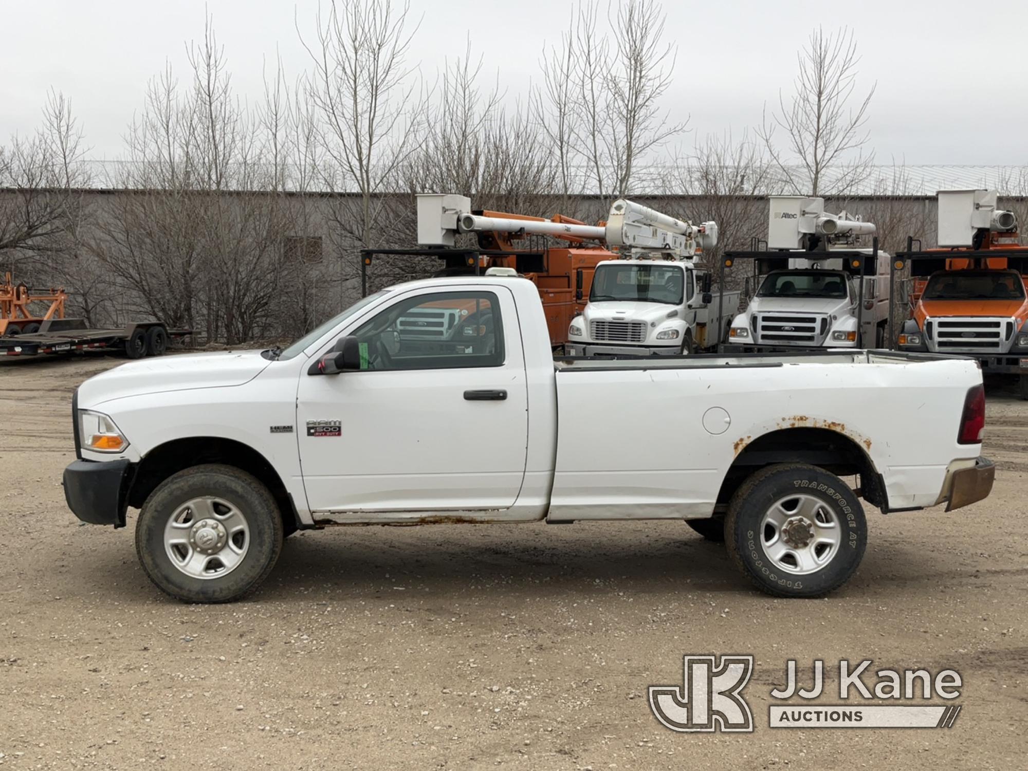 (Des Moines, IA) 2012 RAM 2500 4x4 Run & Moves) (engine knock, rough idle, check engine light