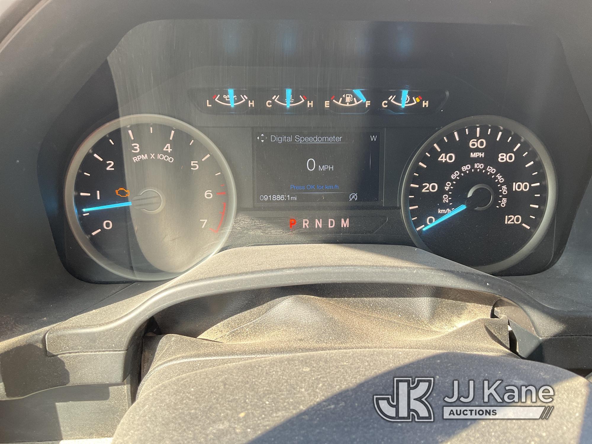 (Midland, TX) 2018 Ford F150 4x4 Crew-Cab Pickup Truck Runs & Drives) (Check Engine Light Active, Ha