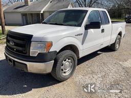 (San Antonio, TX) 2014 Ford F150 4x4 Extended-Cab Pickup Truck Runs & Moves) (Minor Body Damage Near