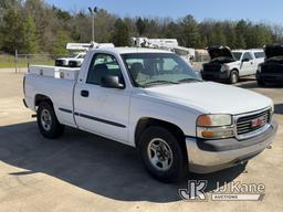 (Conway, AR) 2002 GMC Sierra 1500 Pickup Truck Runs & Moves) (No Reverse Gear.)