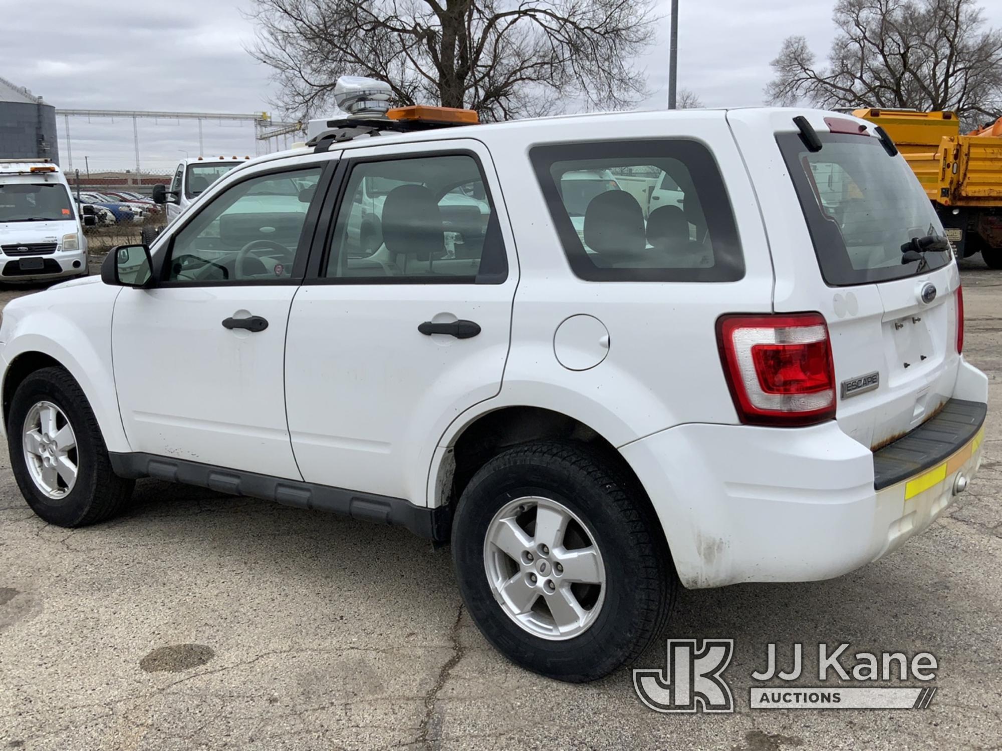 (South Beloit, IL) 2012 Ford Escape 4x4 4-Door Sport Utility Vehicle Runs, Moves