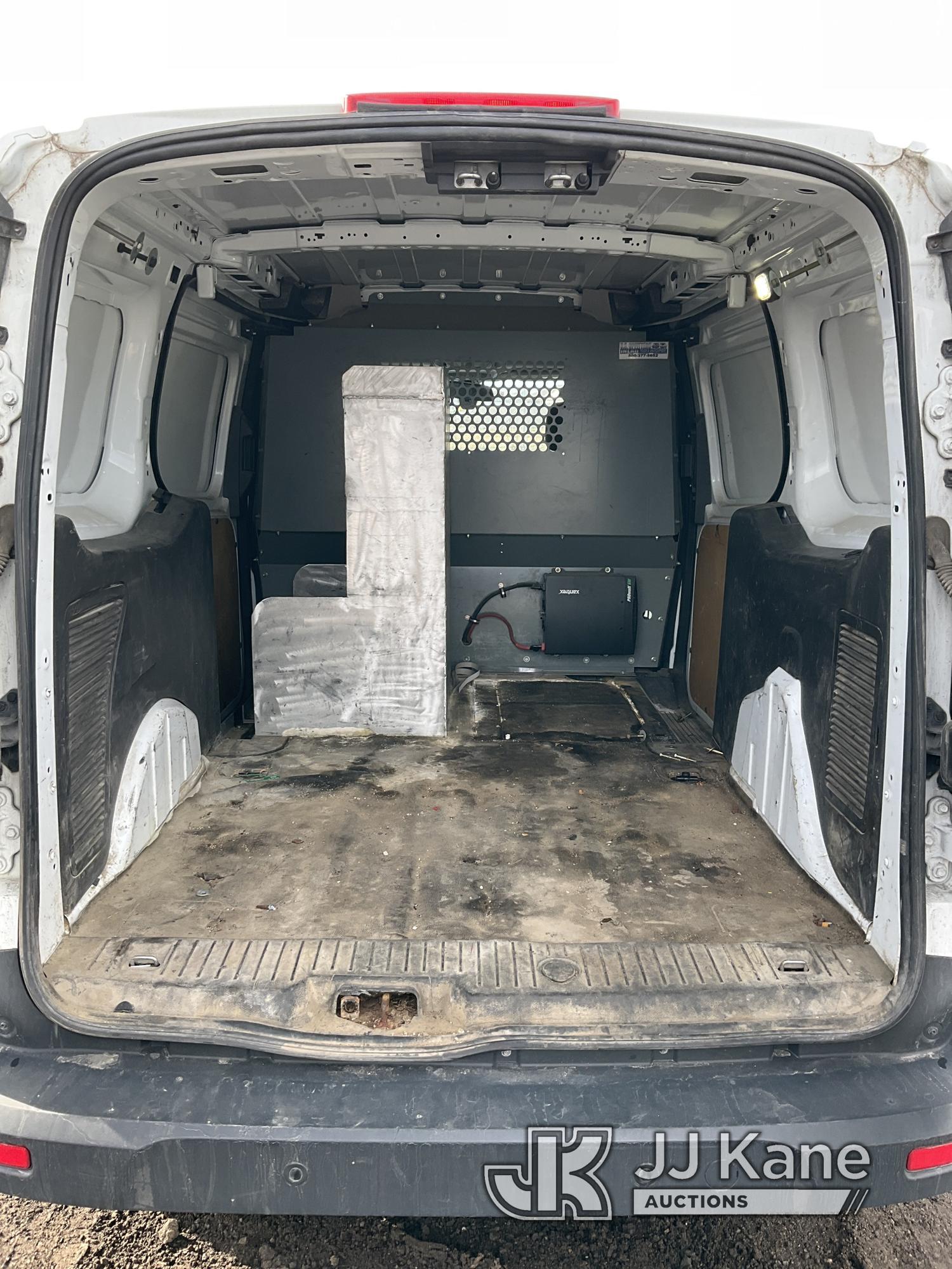 (South Beloit, IL) 2014 Ford Transit Connect Cargo Van Runs, Hard To Move When Warm-No Reverse-Trans