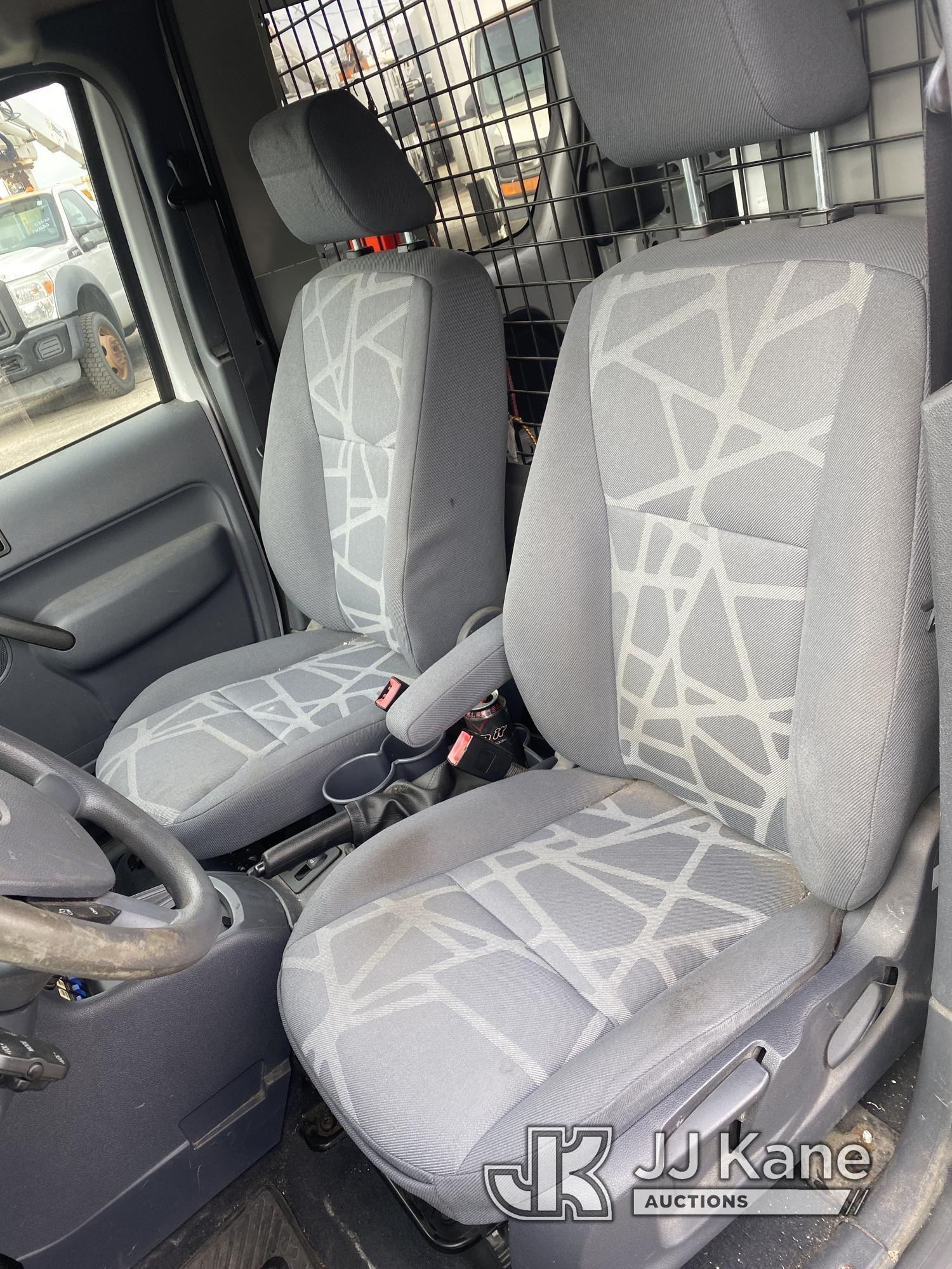 (South Beloit, IL) 2012 Ford Transit Connect Mini Cargo Van Not Running, No Crank, Condition Unknown