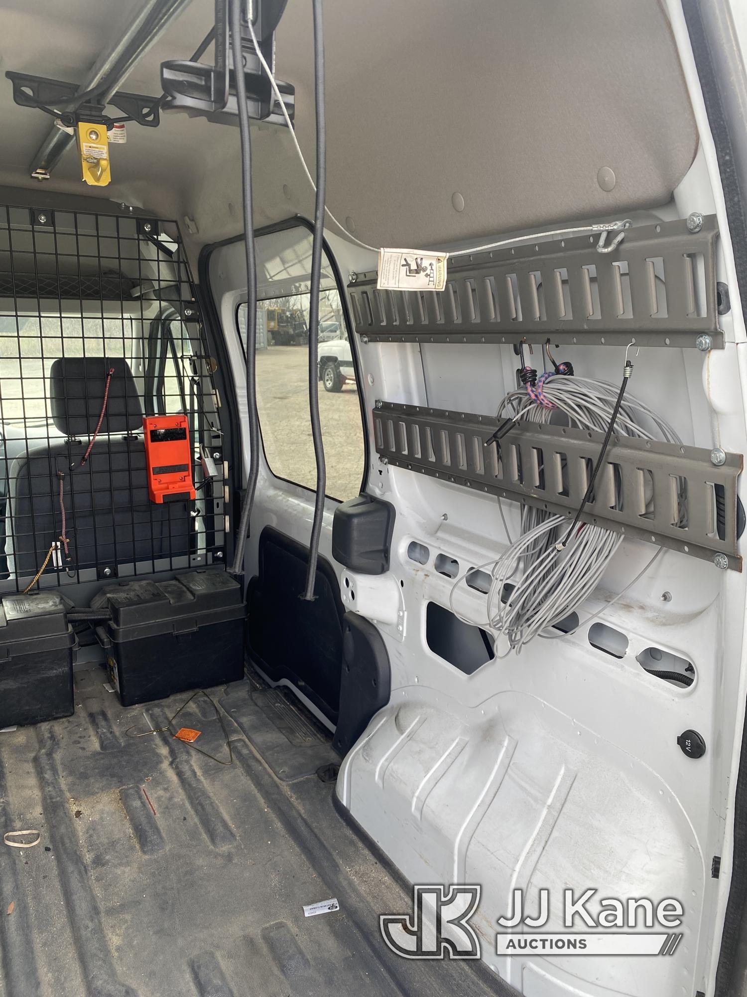 (South Beloit, IL) 2012 Ford Transit Connect Mini Cargo Van Not Running, No Crank, Condition Unknown