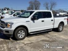 2018 Ford F150 4x4 Crew-Cab Pickup Truck Runs & Moves)  (Seller States-Intermittent Transmission Iss