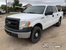 2014 Ford F-150 Crew-Cab Pickup Truck Runs & Moves) (Check Engine Light On