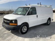 2012 Chevrolet Express G2500 Cargo Van Runs & Moves.