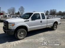 2016 Ford F250 4x4 Extended-Cab Pickup Truck Non Running, Power To Dash, Cranks Will Not Start, Weak