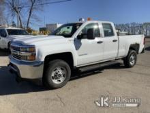 2015 Chevrolet Silverado 2500HD 4x4 Extended-Cab Pickup Truck Runs, Moves, Rust Damage, Body Damage