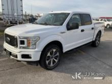 2019 Ford F150 4x4 Crew-Cab Pickup Truck Runs & Moves) (Airbag Light On