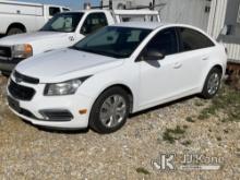 2016 Chevrolet Cruze LTZ 4-Door Sedan Runs & Moves) (Jump To Start, .