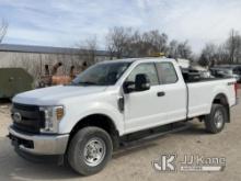 2018 Ford F250 4x4 Extended-Cab Pickup Truck Runs & Moves, Minor Body Damage