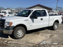 2014 Ford F150 4x4 Extended-Cab Pickup Truck Runs & Moves) (Seller States-COOLING SYSTEM, SPEED SENS