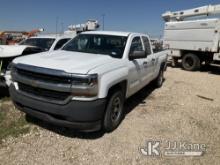 2019 Chevrolet Silverado 1500 Extended-Cab Pickup Truck Not Running Condition Unknown, Jump to Start