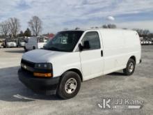 2018 Chevrolet Express G2500 Cargo Van Runs & Moves.