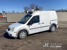 2013 Ford Transit Connect Cargo Van Runs & Moves) (Door Ajar Light, Peeling Paint, Coolant Leak-Not 