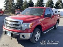 2013 Ford F150 4x4 Extended-Cab Pickup Truck Runs and Moves