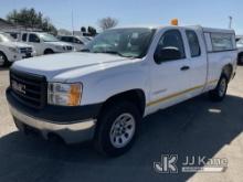 2007 GMC Sierra 1500 Extended-Cab Pickup Truck Runs, Moves, Rust Damage, Paint Damage-referred to ph