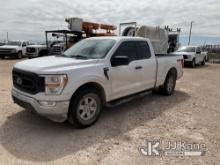 2021 Ford F150 4x4 Crew-Cab Pickup Truck Runs & Moves, 4WD System Needs Service, Tailgate Does Not O