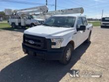 2015 Ford F-150 4X4 Crew-Cab Pickup Truck Runs & Moves Rough, Low Tire