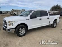 2016 Ford F150 4x4 Crew-Cab Pickup Truck Runs, Moves