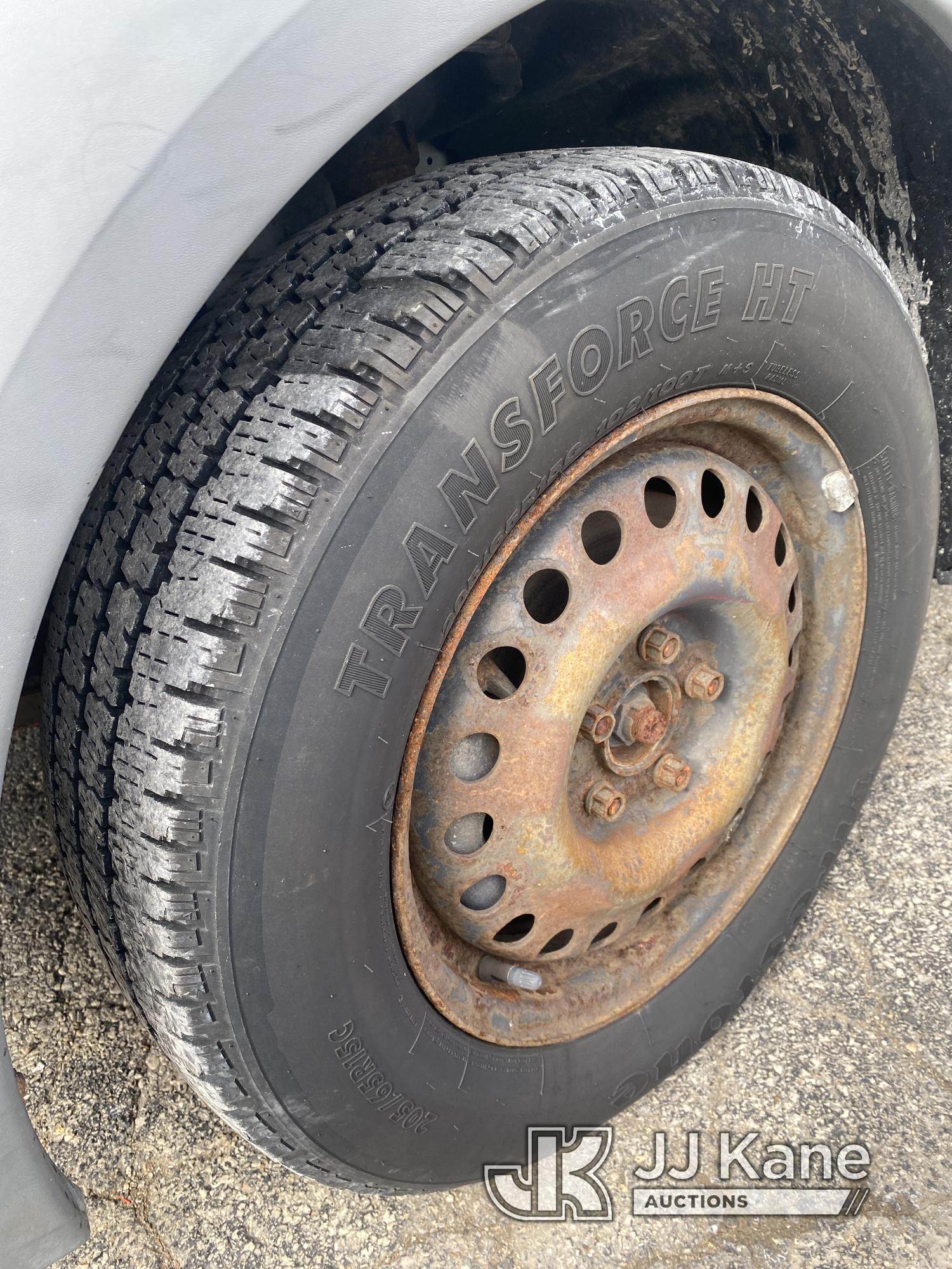 (South Beloit, IL) 2012 Ford Transit Connect Mini Cargo Van Not Running, No Crank, Condition Unknown