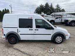 (South Beloit, IL) 2012 Ford Transit Connect Mini Cargo Van Not Running, No Crank, Condition Unknown