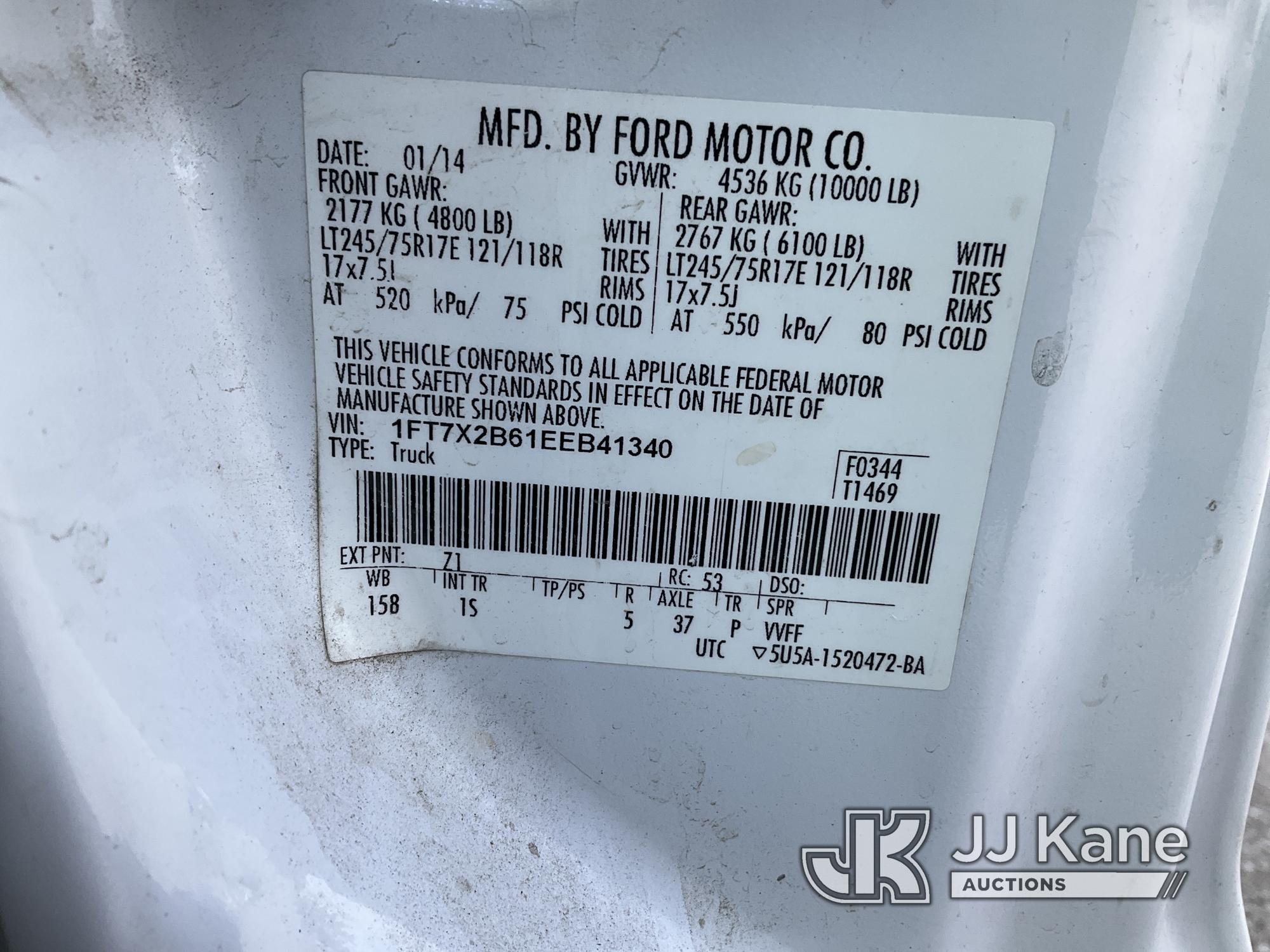 (Kansas City, MO) 2014 Ford F250 4x4 Rust Damage