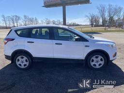 (South Beloit, IL) 2017 Ford Escape 4-Door Sport Utility Vehicle Runs, Moves, Check Engine Light, Ha