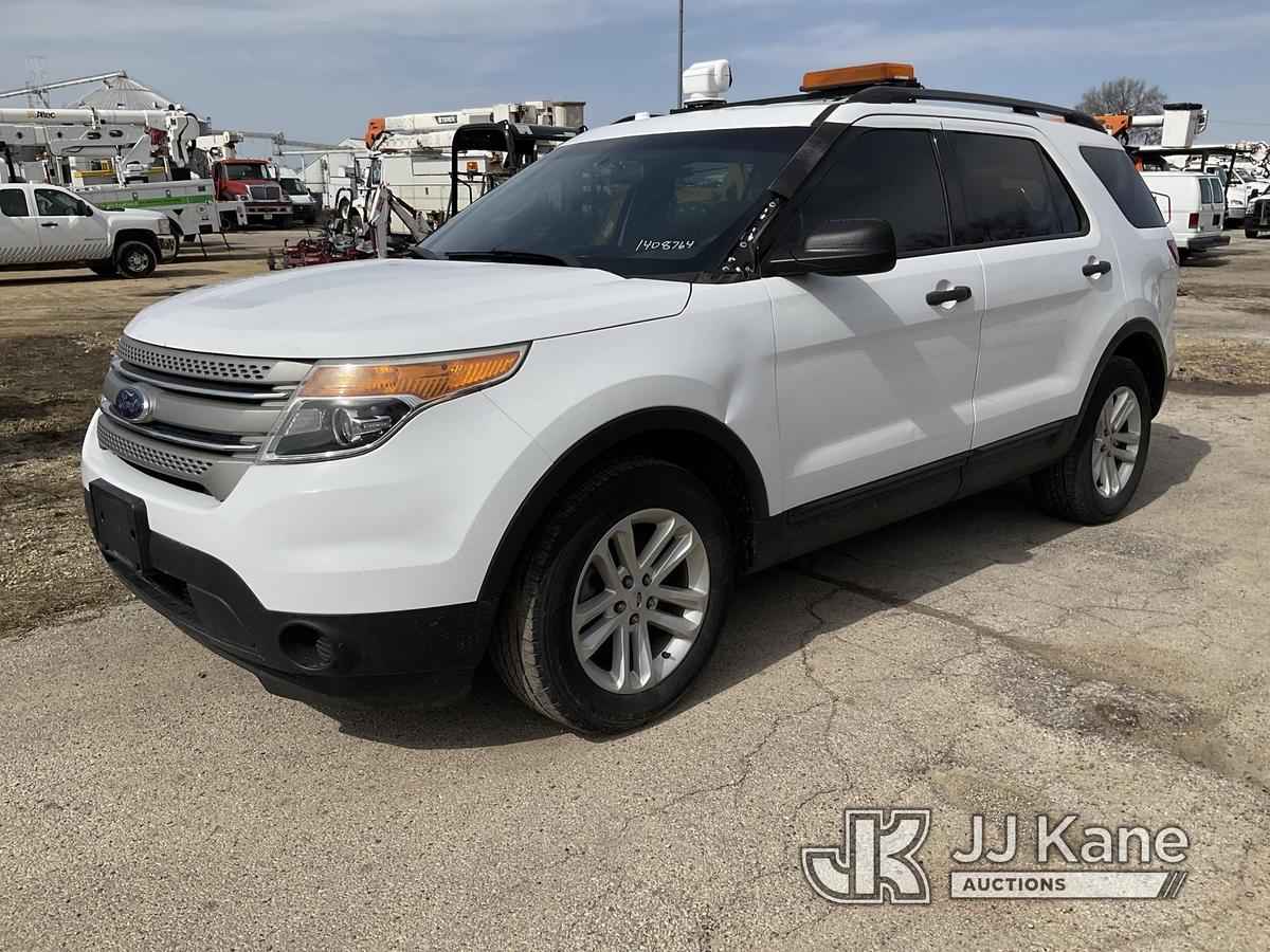 (South Beloit, IL) 2015 Ford Explorer 4x4 4-Door Sport Utility Vehicle Runs & Moves) (Check Engine L