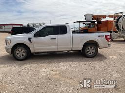 (Odessa, TX) 2021 Ford F150 4x4 Crew-Cab Pickup Truck Runs & Moves, 4WD System Needs Service, Tailga