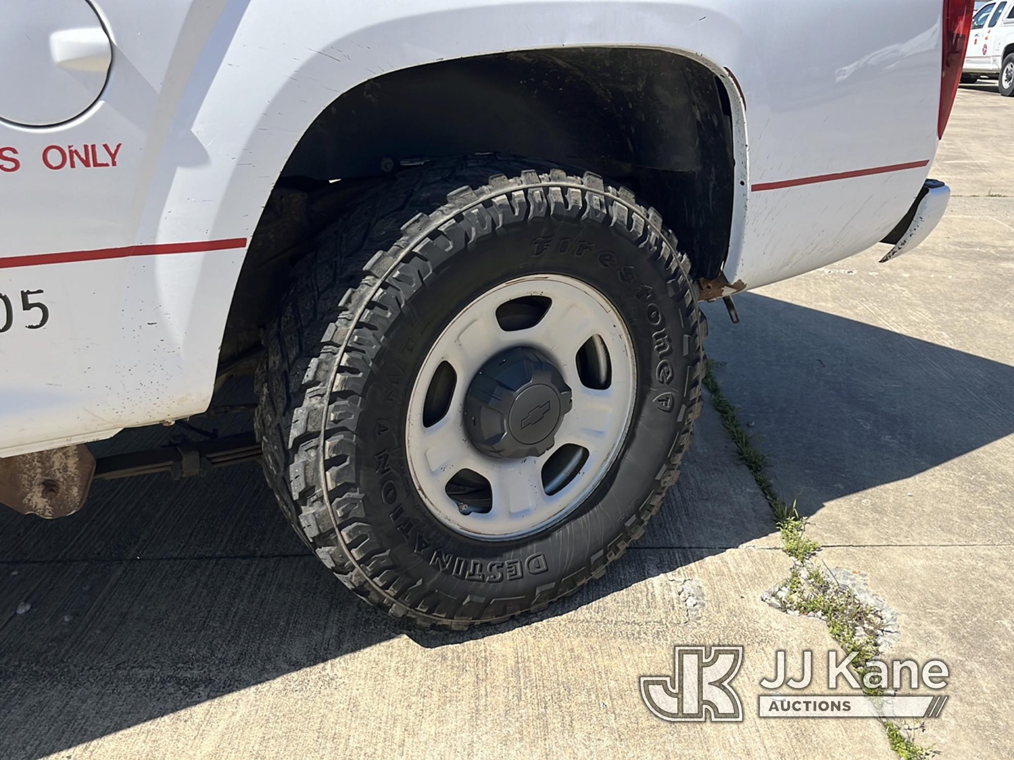 (Conway, AR) 2012 Chevrolet Colorado 4x4 Extended-Cab Pickup Truck Runs & Moves,) (Jump To Start, Ch