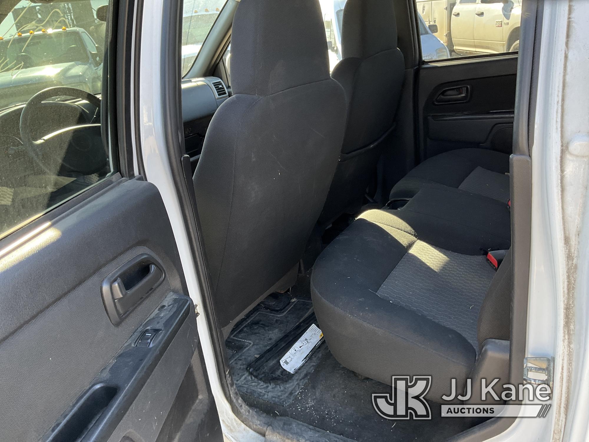 (South Beloit, IL) 2007 Chevrolet Colorado 4x4 Crew-Cab Pickup Truck Runs & Moves) (Jump to Start-Ne