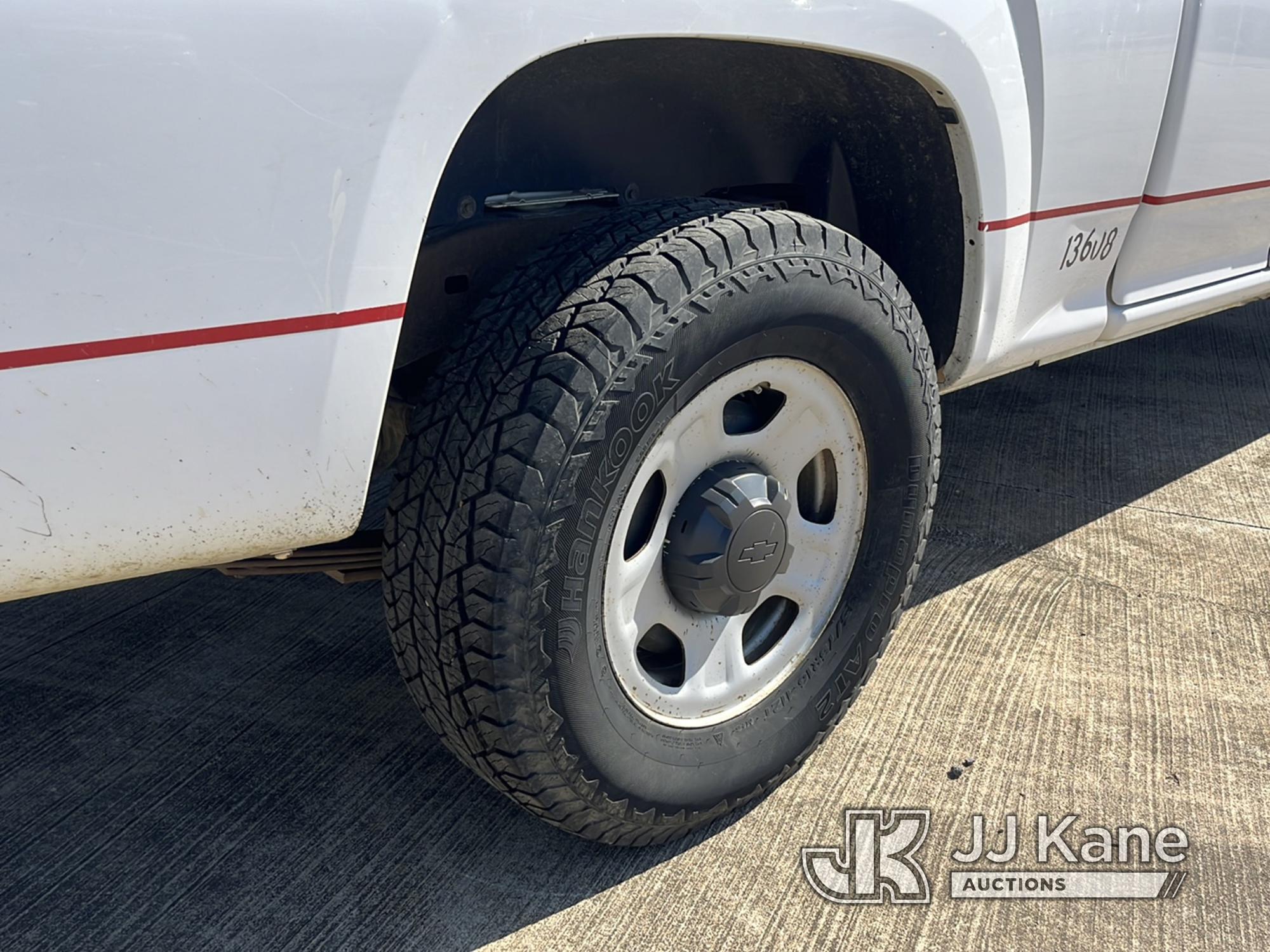 (Conway, AR) 2012 Chevrolet Colorado 4x4 Extended-Cab Pickup Truck Jump to Start, Runs, Moves) (Low