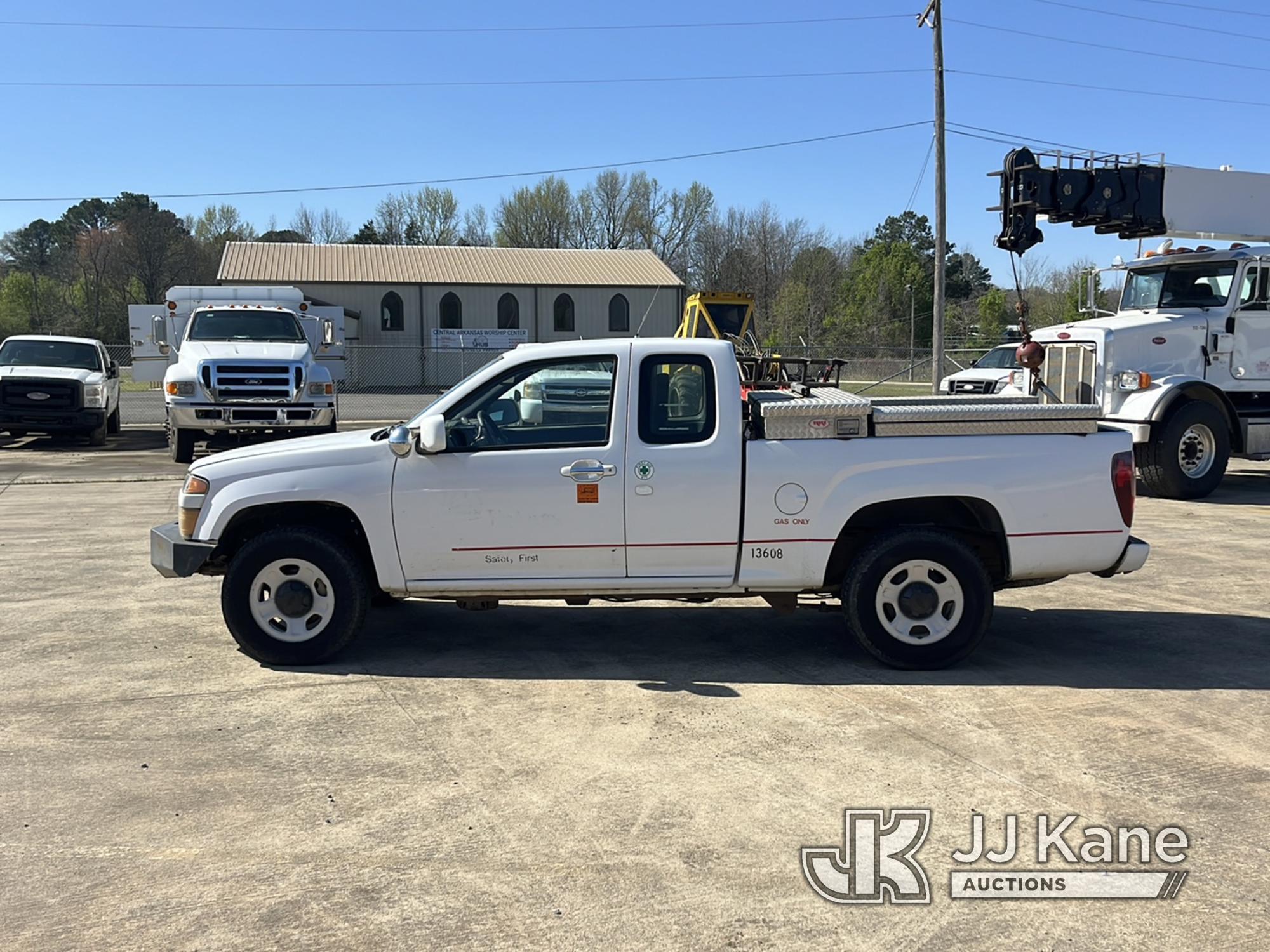 (Conway, AR) 2012 Chevrolet Colorado 4x4 Extended-Cab Pickup Truck Jump to Start, Runs, Moves) (Low