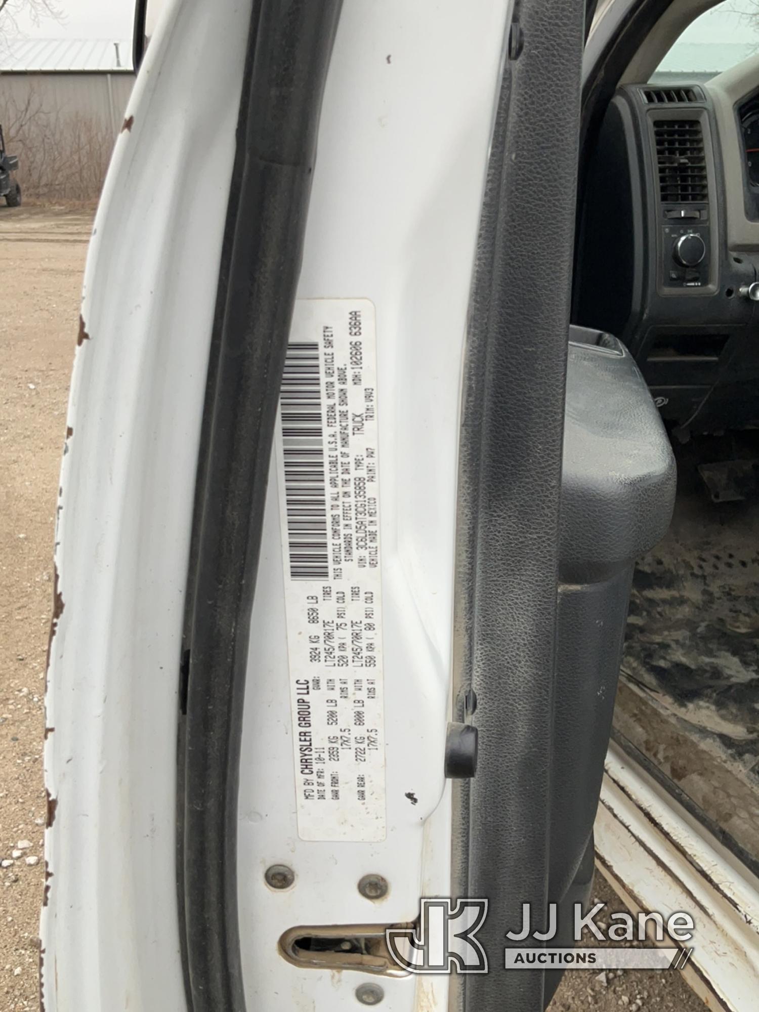 (Des Moines, IA) 2012 RAM 2500 4x4 Run & Moves) (engine knock, rough idle, check engine light