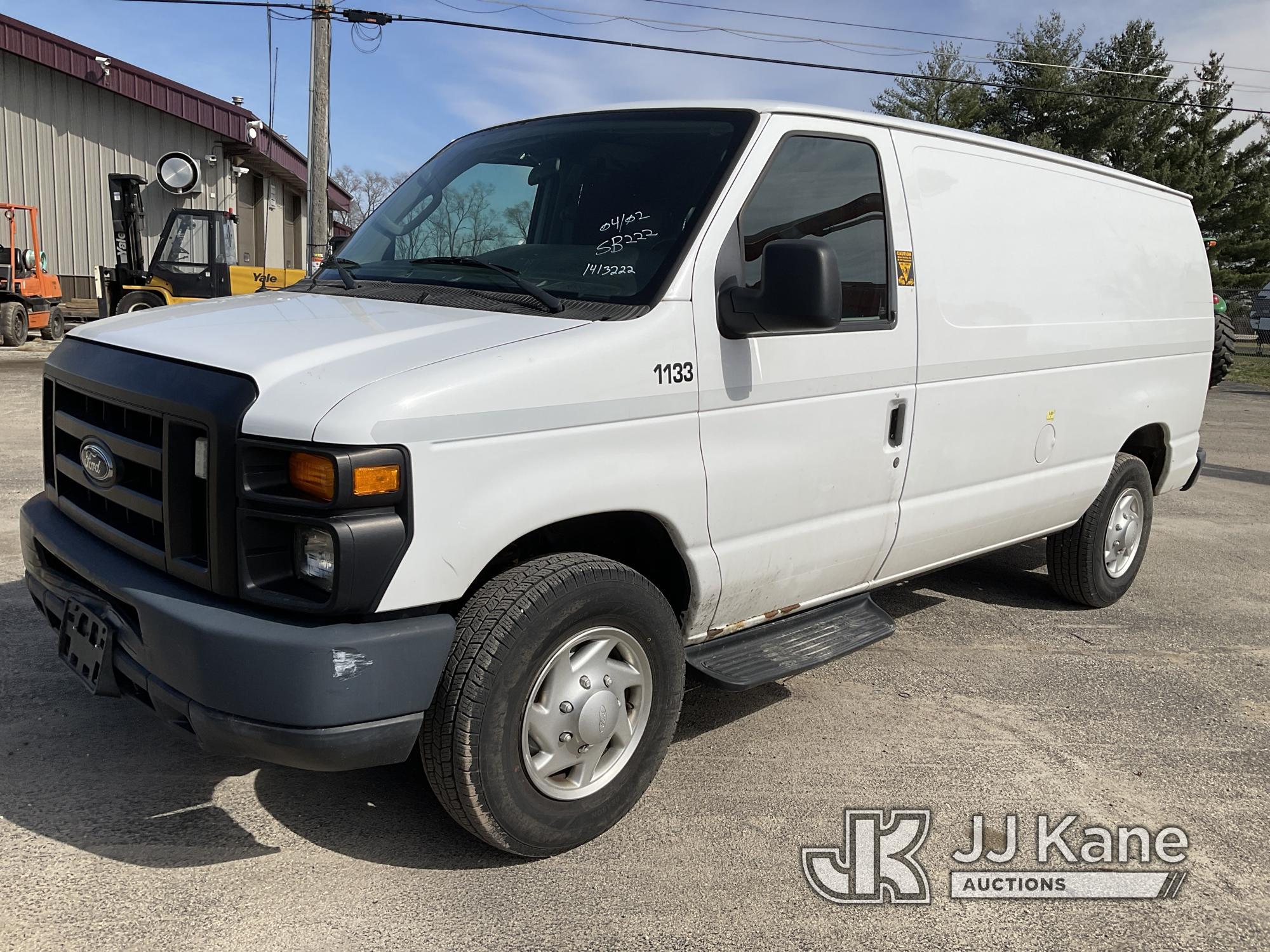 (South Beloit, IL) 2012 Ford E250 Cargo Van Runs & Moves